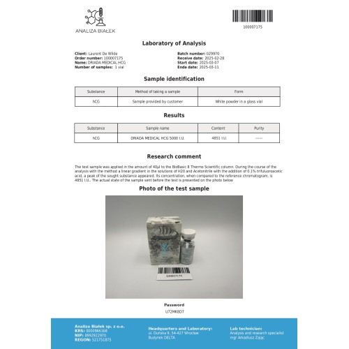 HCG 5000iu (Human chorionic gonadotropin) HCG 5000iu (Human chorionic gonadotropin)