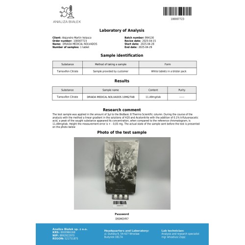 Nolvados 10 mg (Tamoxifen Citrate)