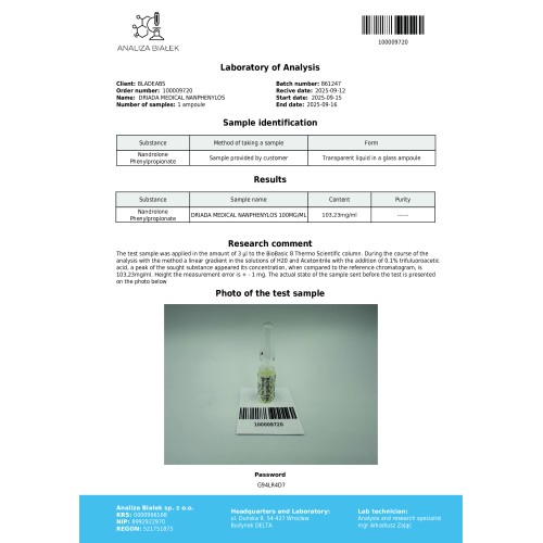 Nanphenylos 100 mg/ml (Nandrolone Phenylpropionate) 10ml vial