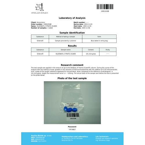 Viagros 100mg (Sildenafil Citrate)