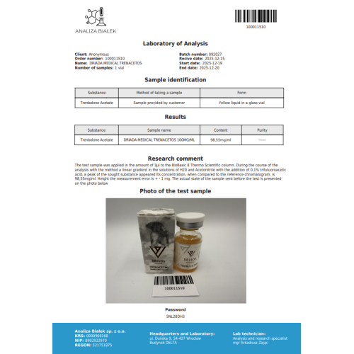 Trenacetos 100 mg/ml (Trenbolone Acetate)