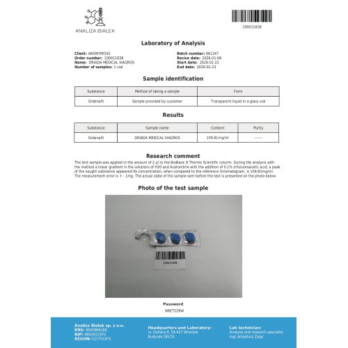 Viagros 100mg (Sildenafil Citrate)