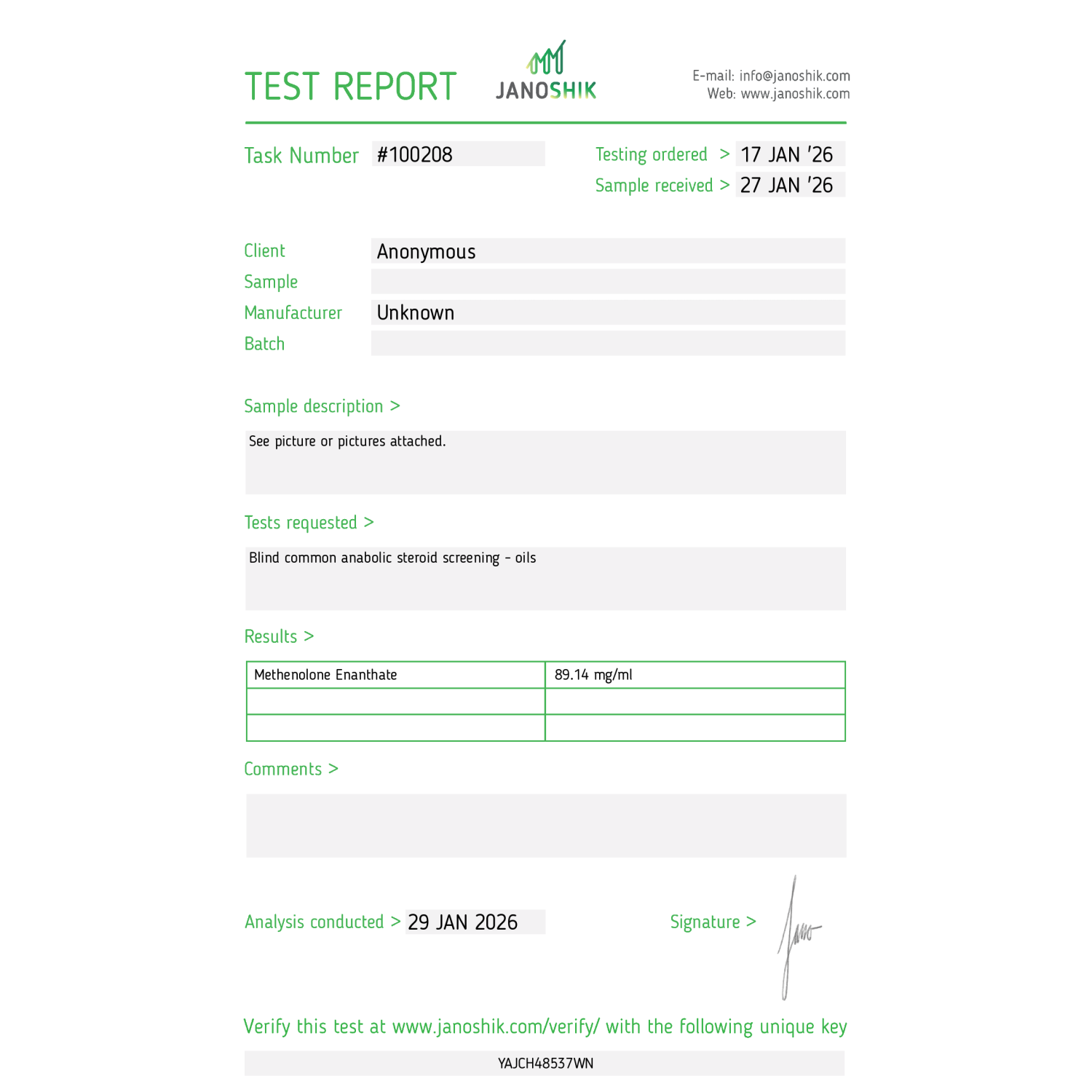 Primos 100 mg/ml (Methenolone Enanthate)