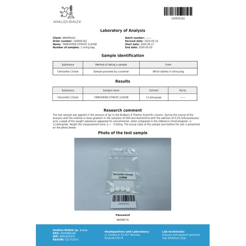 Androlex Tamoxifen 10 mg/tab