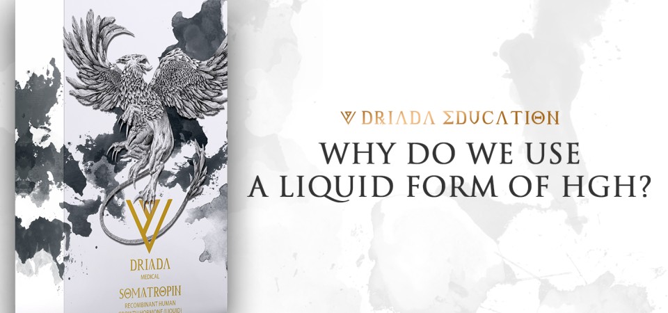 ¿POR QUÉ USAMOS UNA FORMA LÍQUIDA DE HGH  
