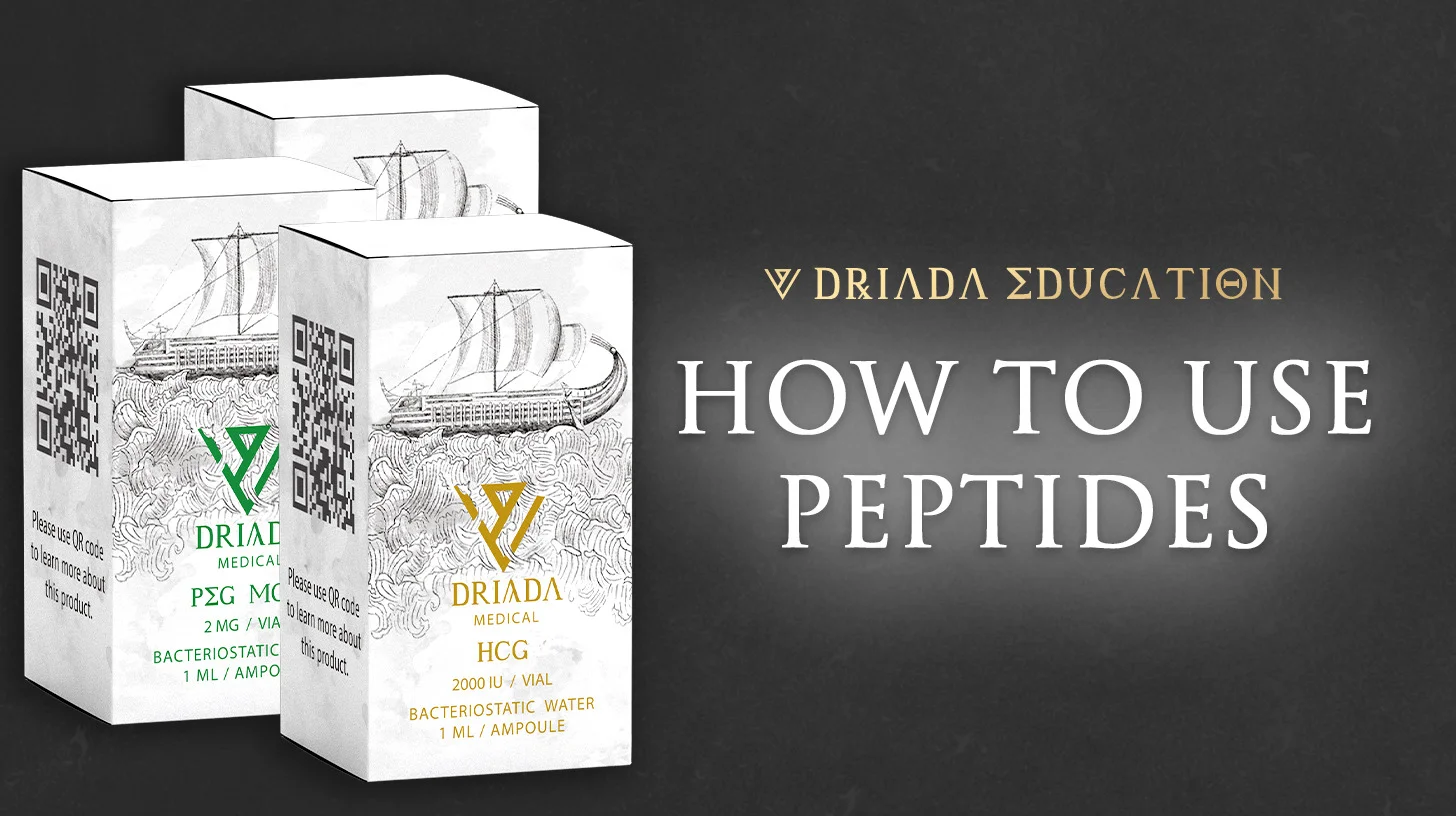 COMMENT UTILISER LES PEPTIDES COMMENT UTILISER LES PEPTIDES