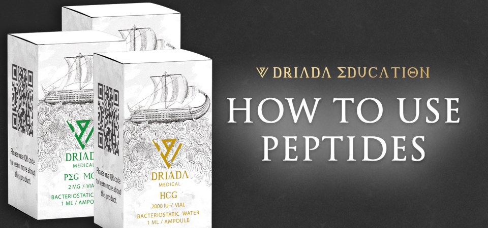 HOW TO USE PEPTIDES