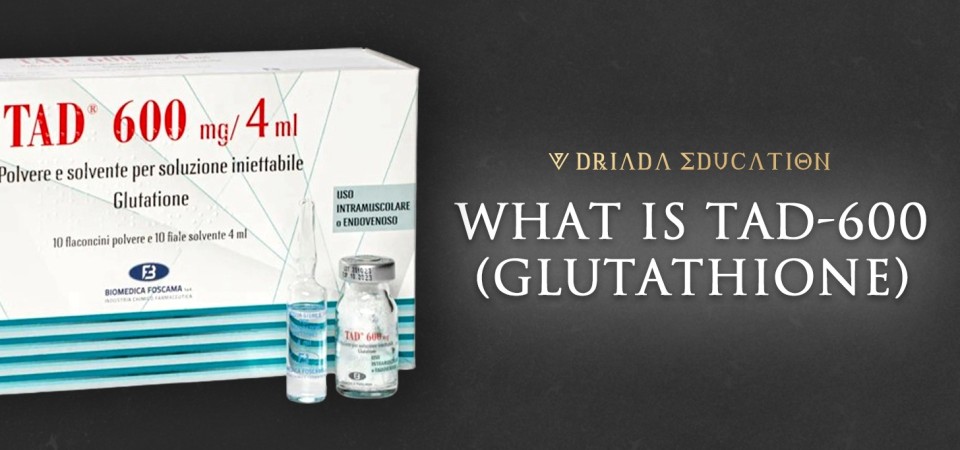 ¿QUÉ ES TAD-600 (GLUTATION)?