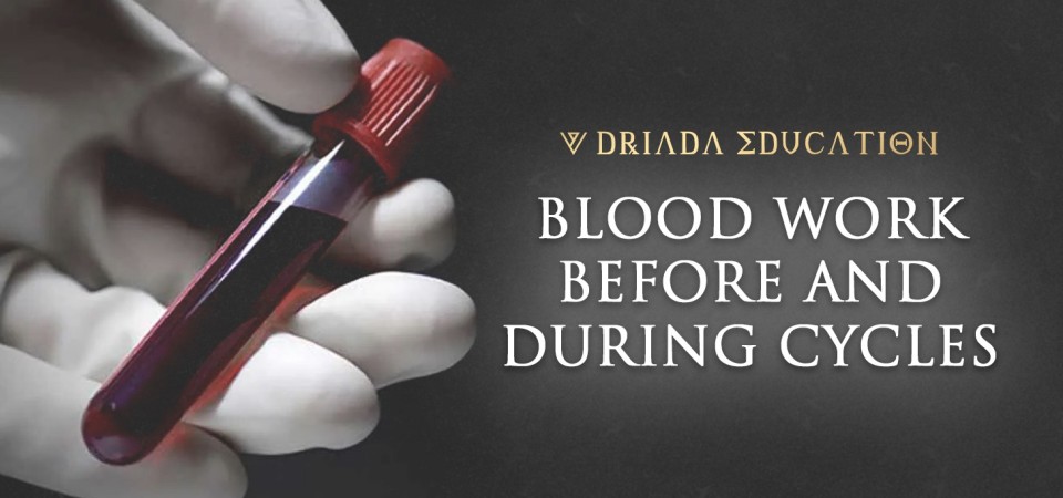 BLOOD WORK BEFORE AND DURING CYCLES BLOOD WORK BEFORE AND DURING CYCLES