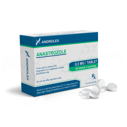 Androlex Anastrozole 0.5 mg/tab