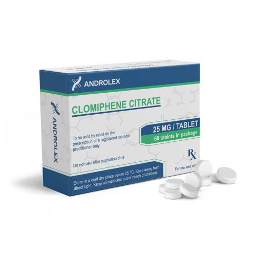 Androlex Clomiphene citrate 25 mg/tab