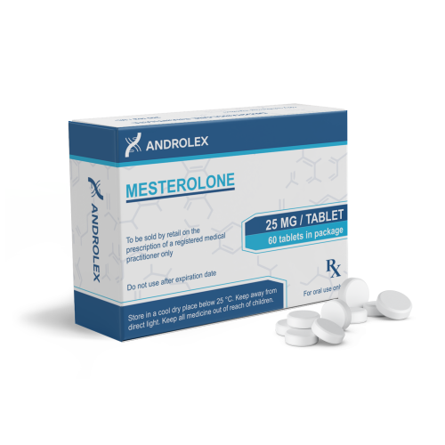 Androlex Mesterolone 25 mg/tab