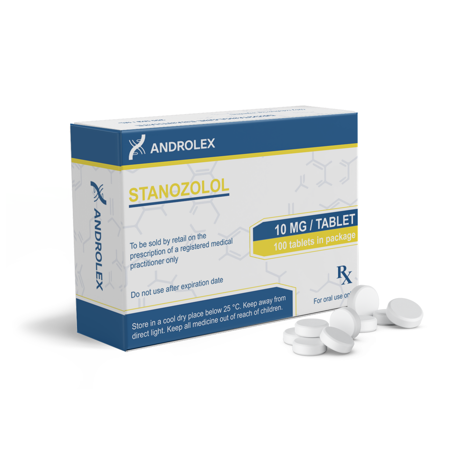 Androlex Stanozolol 10 mg/tab