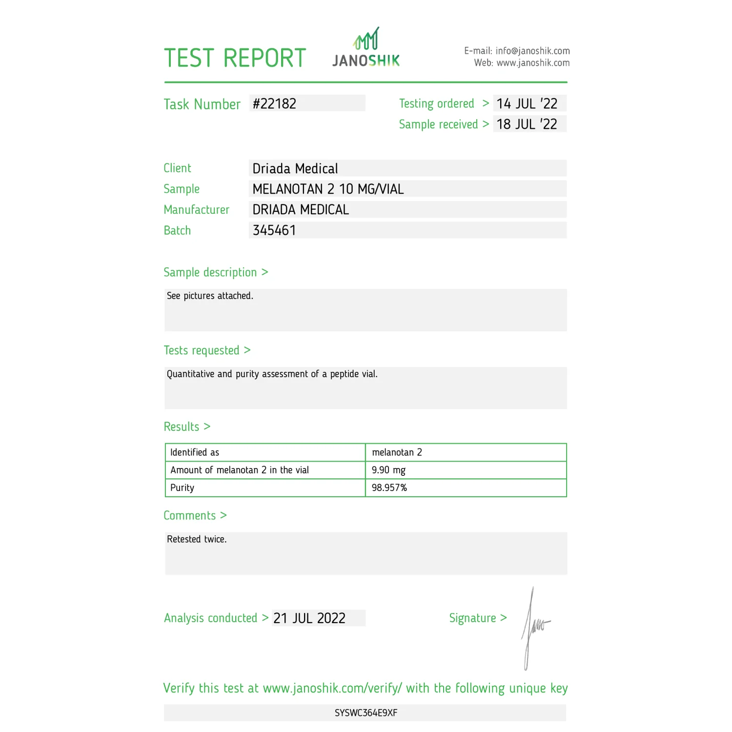 Melanotan 2 10mg Melanotan 2 10mg