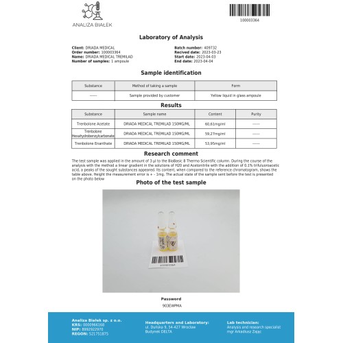 Tremilad 150 mg/ml (Trenbolone Mix)