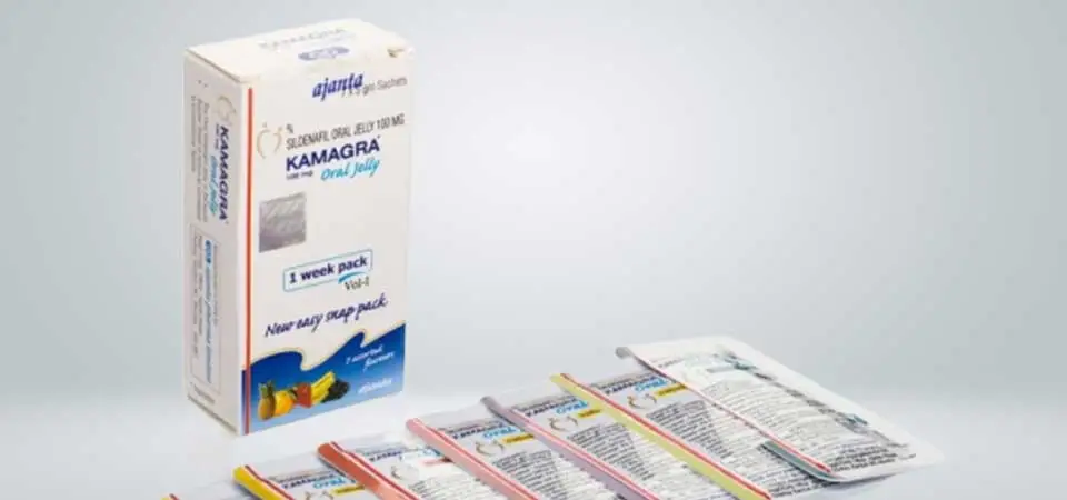 Wieder auf Lager - Kamagra Orall Jelly 100 mg mit 7 Tagen - Packung mit 7 Geschmacksrichtungen Wieder auf Lager - Kamagra Orall Jelly 100 mg mit 7 Tagen - Packung mit 7 Geschmacksrichtungen