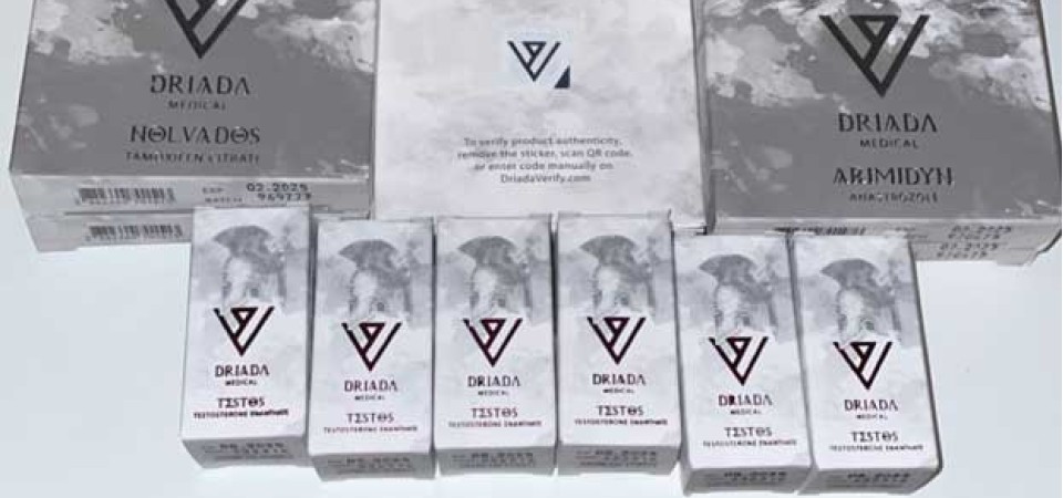 I ordered the following products: Test-E, Tamoxifen, Exemestan,  Anastrozol, and Viagros.  I ordered the following products: Test-E, Tamoxifen, Exemestan,  Anastrozol, and Viagros.