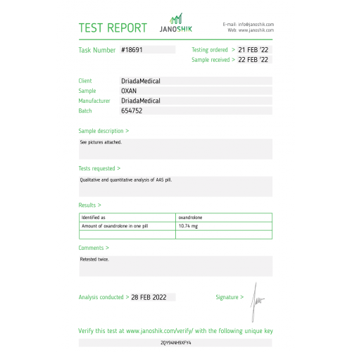 Anavaros 10mg (Oxandrolone)