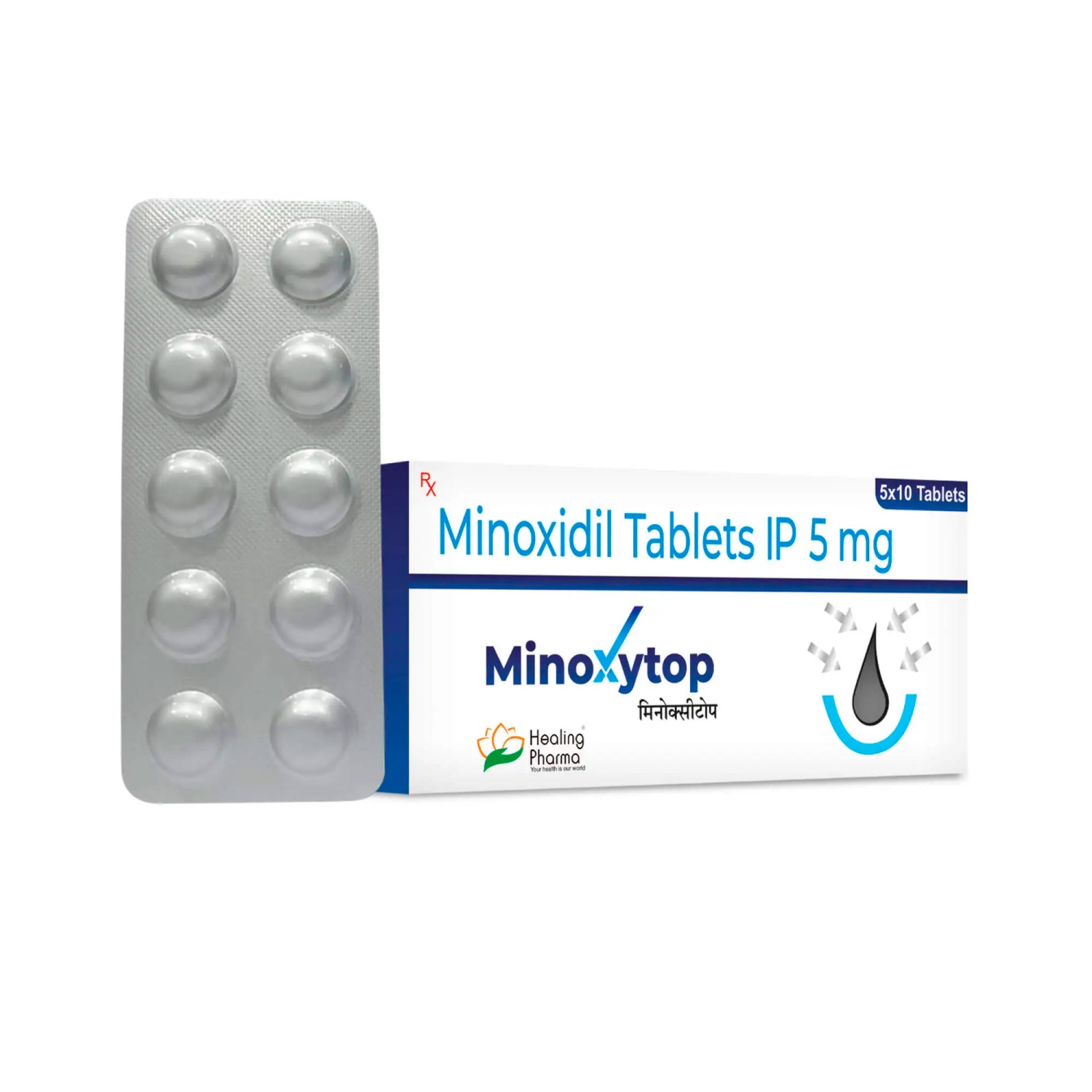 Minoxytop 5mg (Minoxidil Tablets IP) Minoxytop 5mg (Minoxidil Tablets IP)
