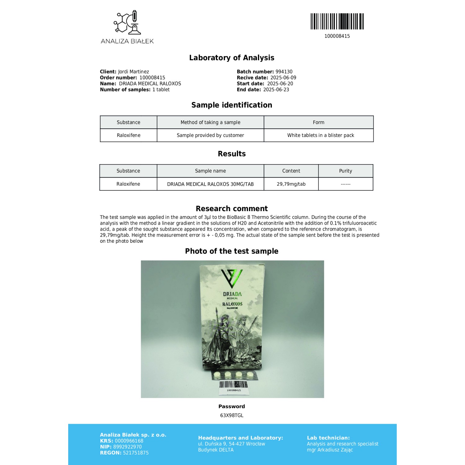 Raloxos 30mg (Raloxifene) Raloxos 30mg (Raloxifene)
