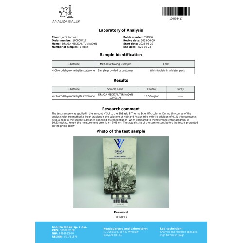 Turinadyn 10 mg (Turinabol)