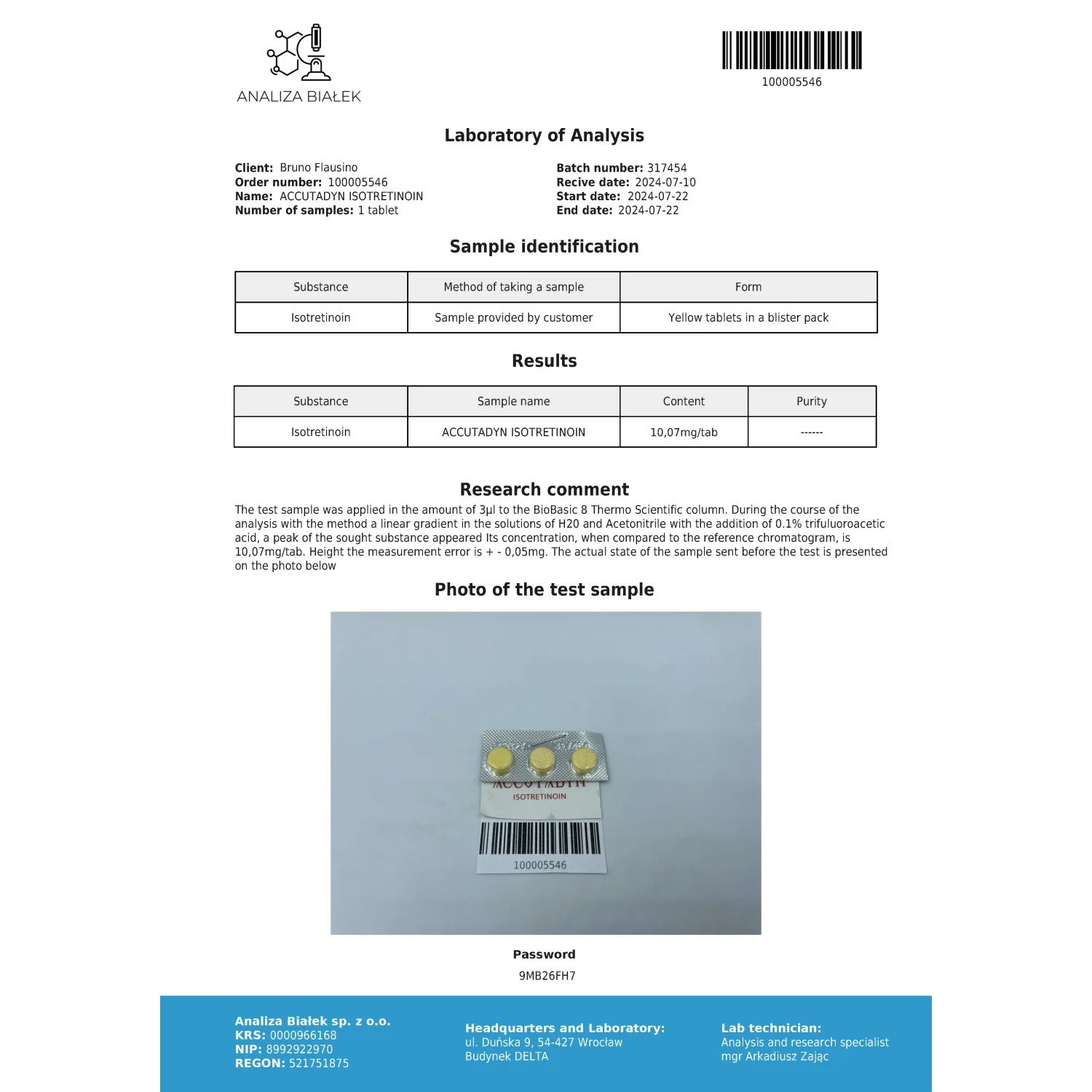 Accutadyn (Isotretinoin) Accutadyn (Isotretinoin)