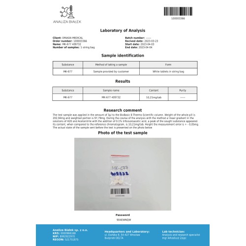 Ibutamoren 10mg (MK-677) Ibutamoren 10mg (MK-677)