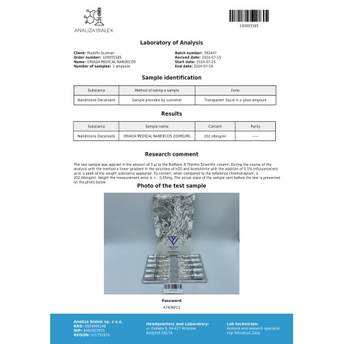 Nandecos 200 mg/ml (Nandrolone Decanoate) Nandecos 200 mg/ml (Nandrolone Decanoate)