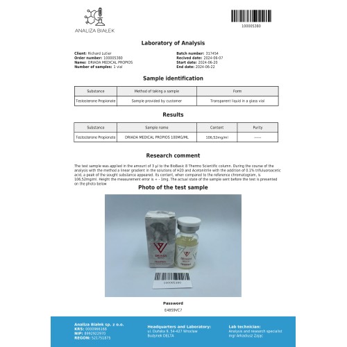 Propios 100 mg/ml (Testosterone Propionate)