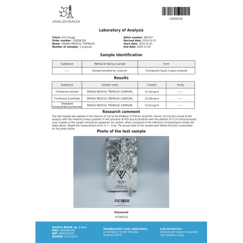 Tremilad 150 mg/ml (Trenbolone Mix)