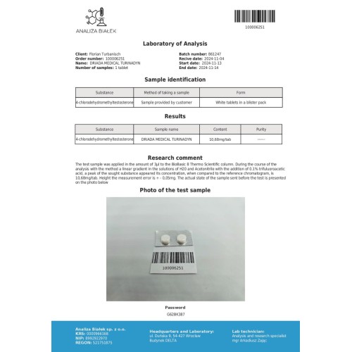 Turinadyn 10 mg (Turinabol)