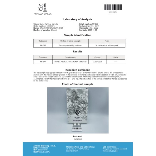 Ibutamoren 10mg (MK-677)