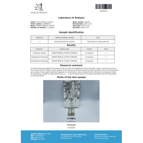 Stakos 150 mg/ml (Cut Stack) 10ml vial