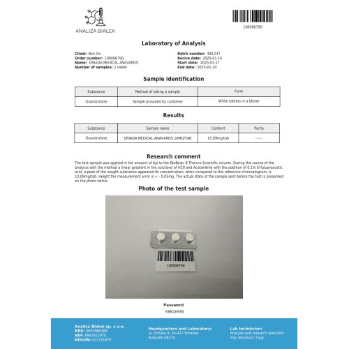 Anavaros 10mg (Oxandrolone) Anavaros 10mg (Oxandrolone)