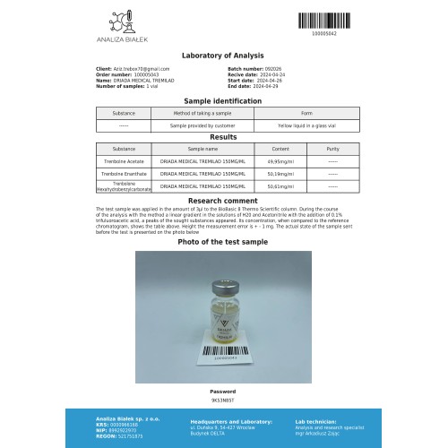 Tremilad 150 mg/ml (Trenbolone Mix)