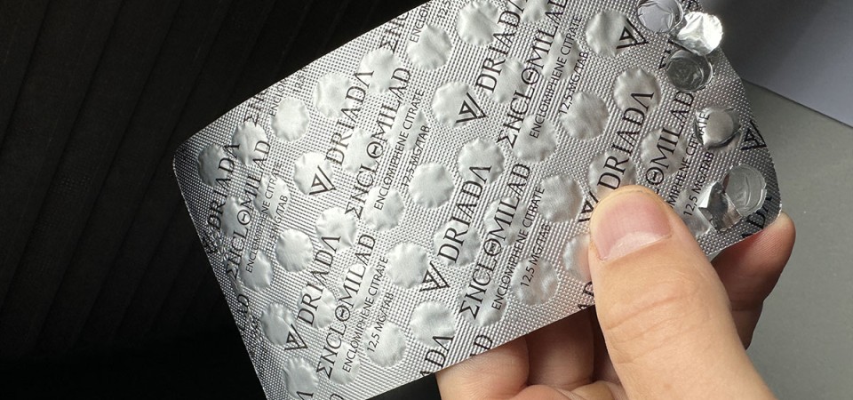 First order with Enclomiphene First order with Enclomiphene