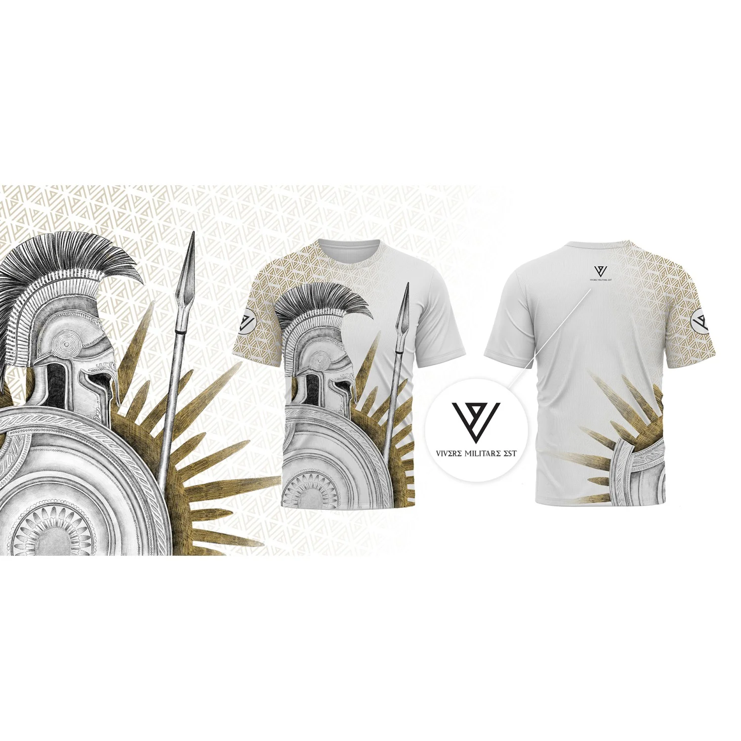 T-Shirt - Vivere militare est (Size: 3XL) T-Shirt - Vivere militare est (Size: 3XL)