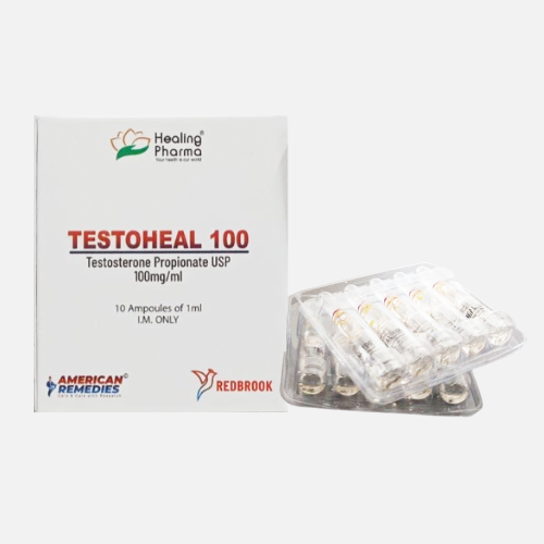 Testoheal 100mg (Testosterone propionate) amp