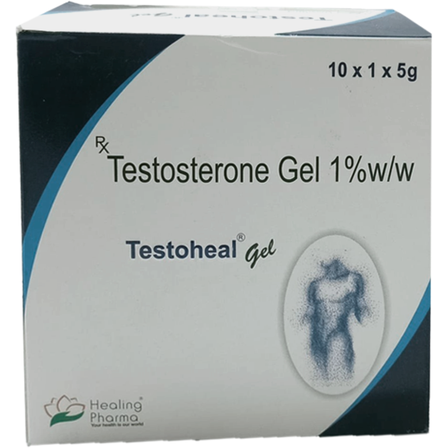 Testoheal (Testosterone gel 1% w/w)  5g